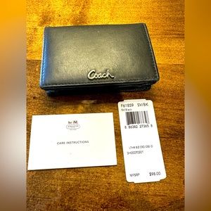 Coach Small Leather Wallet